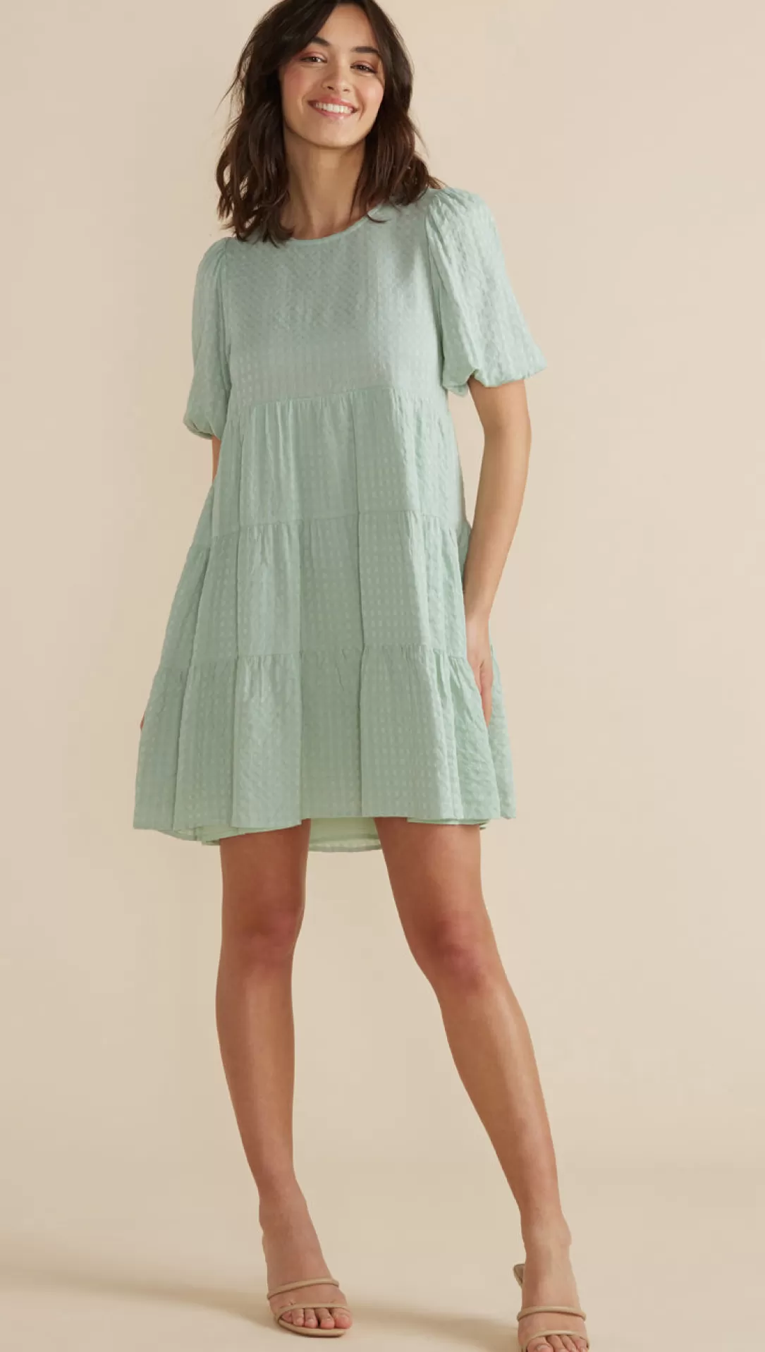 Women Minkpink Angove Dress-Mint |