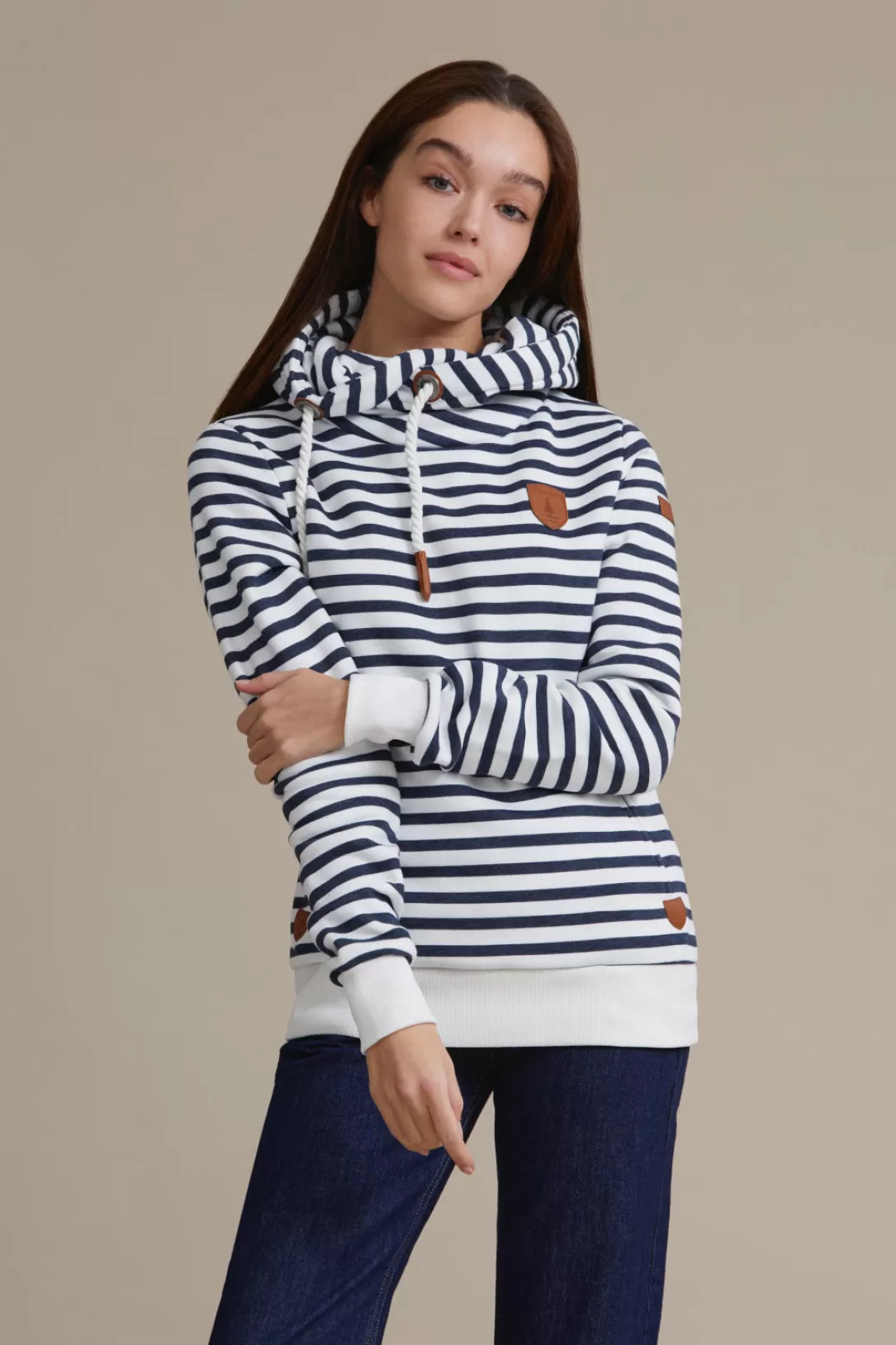 Women Wanakome Artemis Hoodie-Stripe |