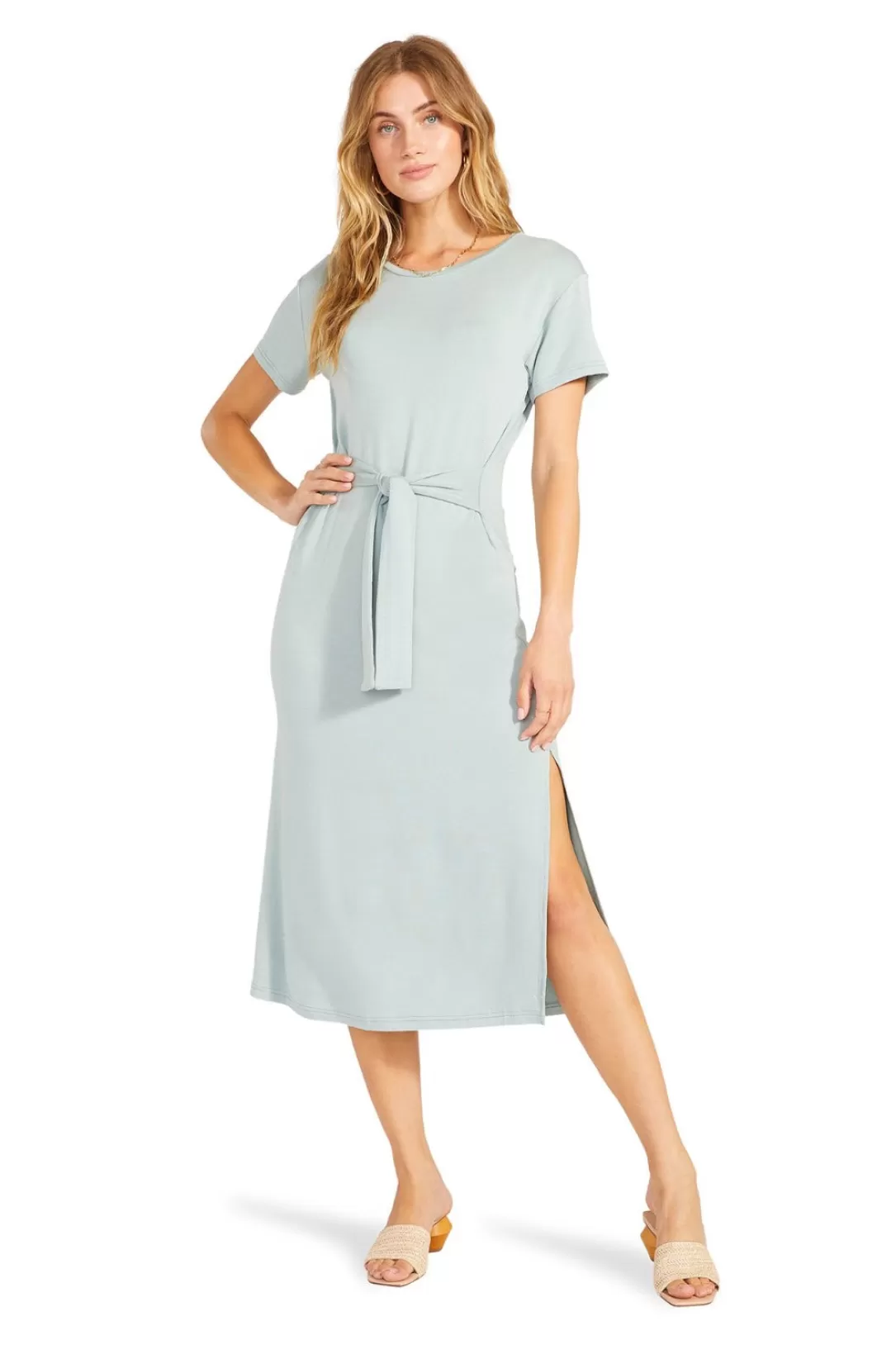 Women BB Dakota Before Midnight Dress-Sea Mist |