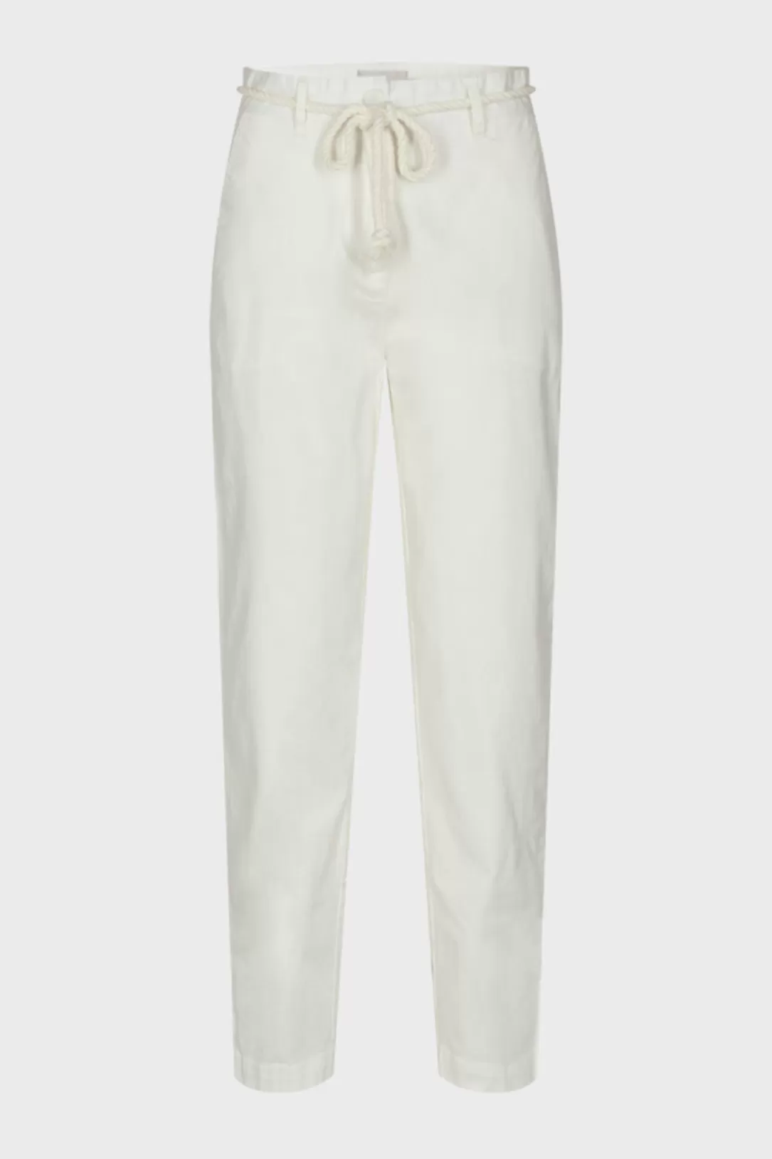 Women Minimum Betula Casual Pant-White |