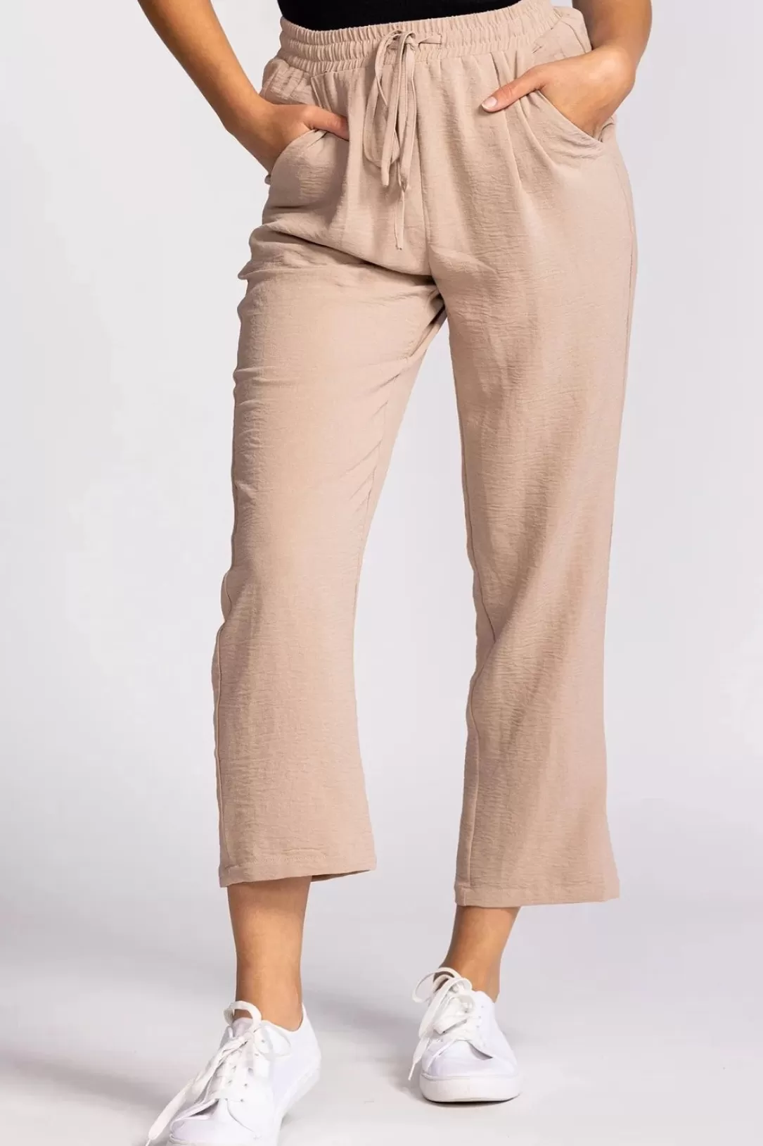 Women Pink Martini Crawford Pants-Taupe |