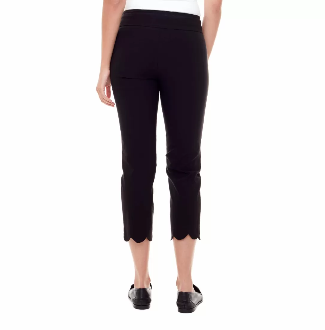 Women Up! Cropped Scalloped Edge Pant |