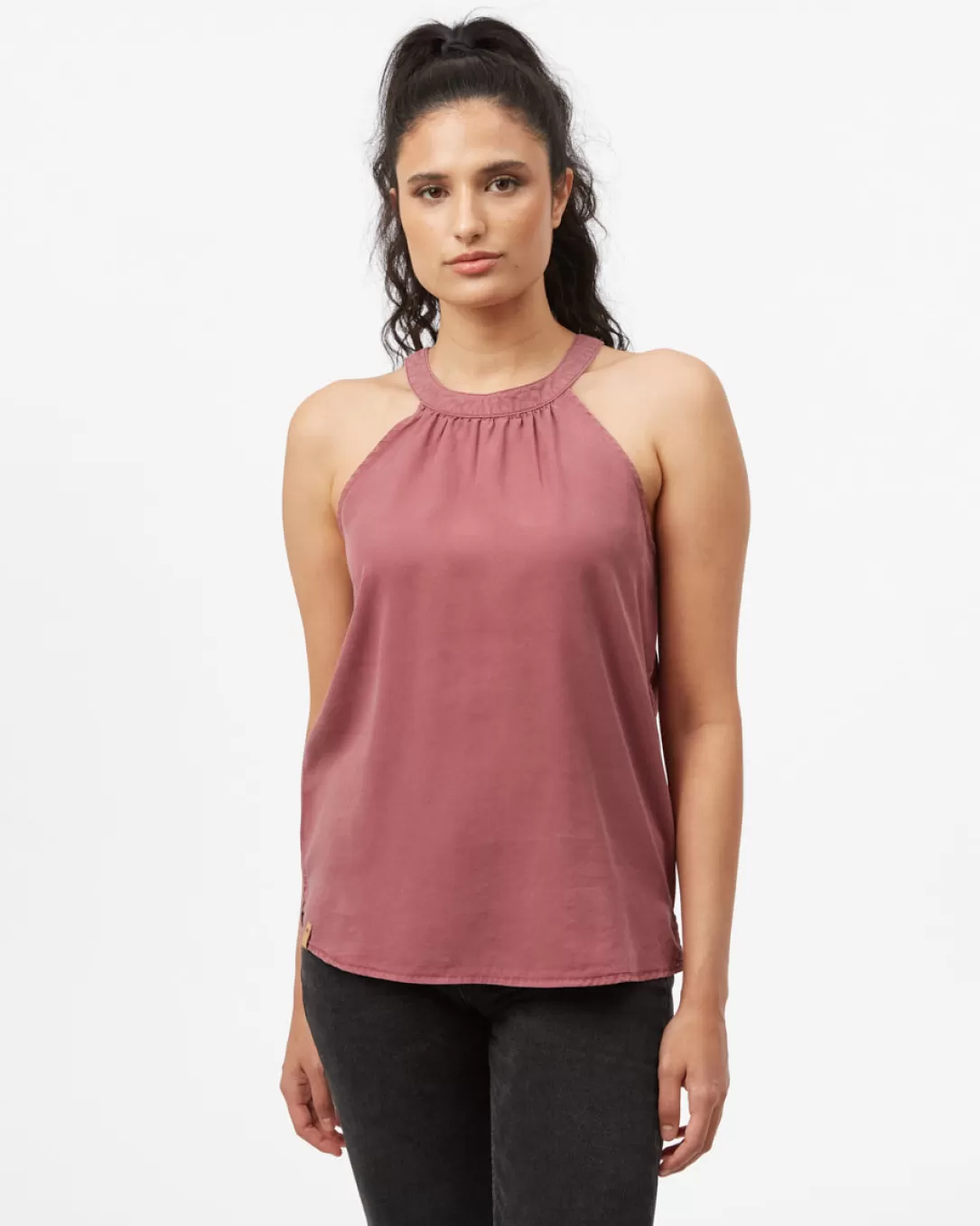 Women Tentree Cypress Tank-Crushed Berry |