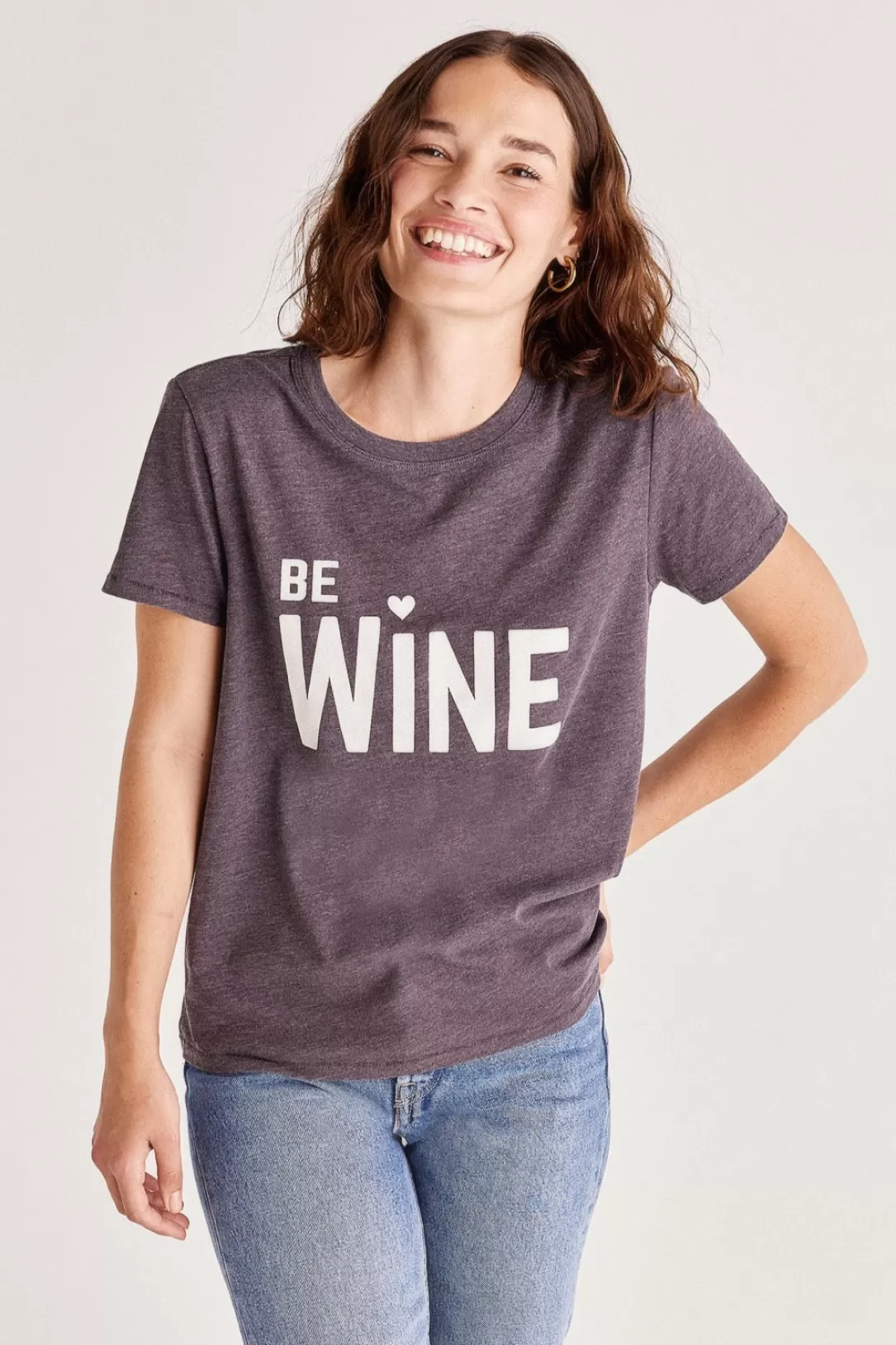 Women Z Supply Easy Be Wine Tee-Shadow |