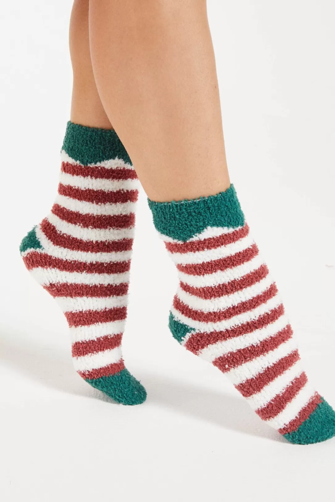 Women Z Supply Elf Plush Socks | -New