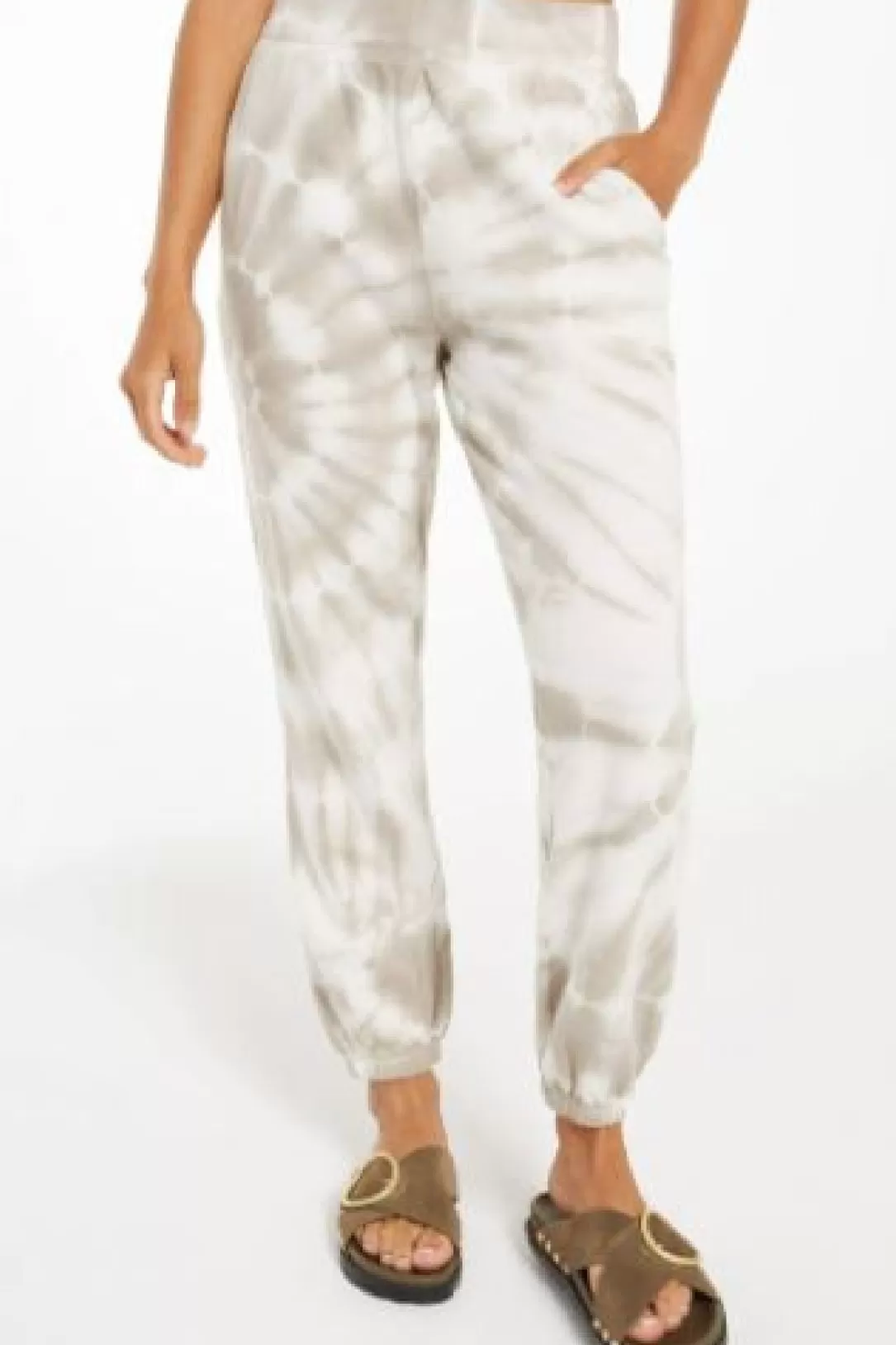 Women Z Supply Emery Spiral Tie-Dye Jogger |