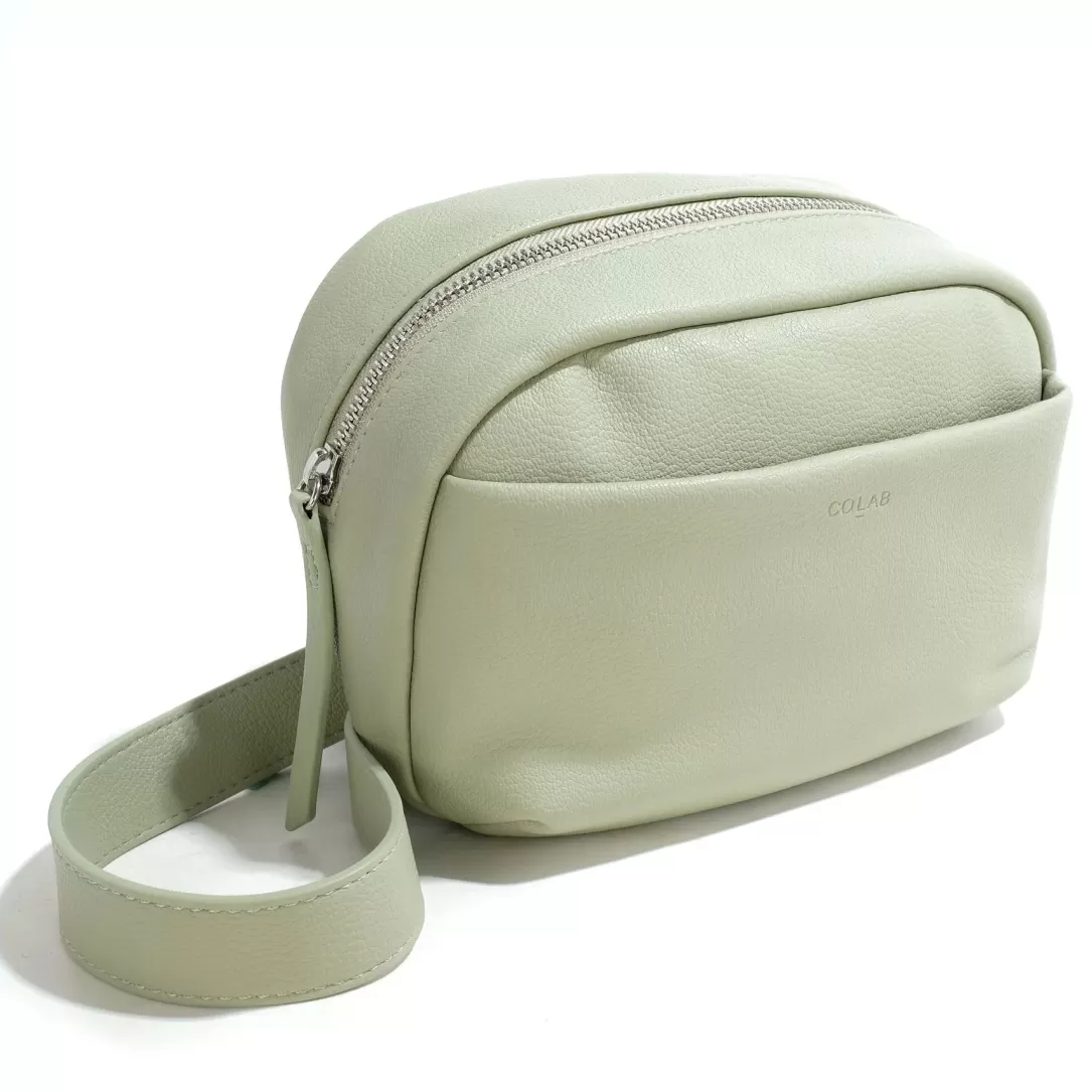 Women Colab First Dibs Eleni Crossbody-Aloe |