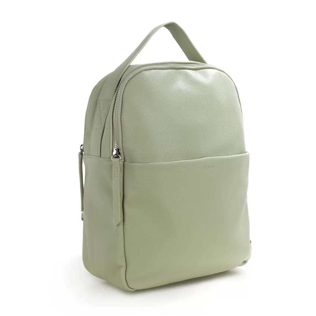 Women Colab First Dibs Tina Backpack-Aloe |