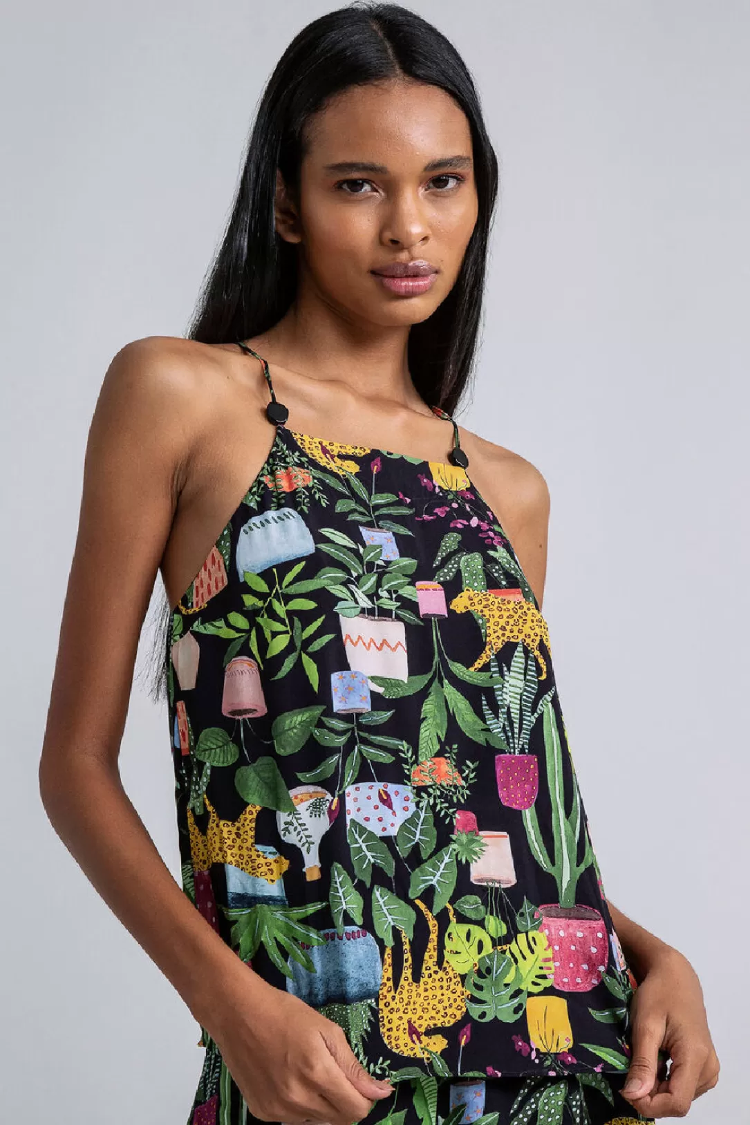 Women Lez a Lez Floral Cami-Instinto |