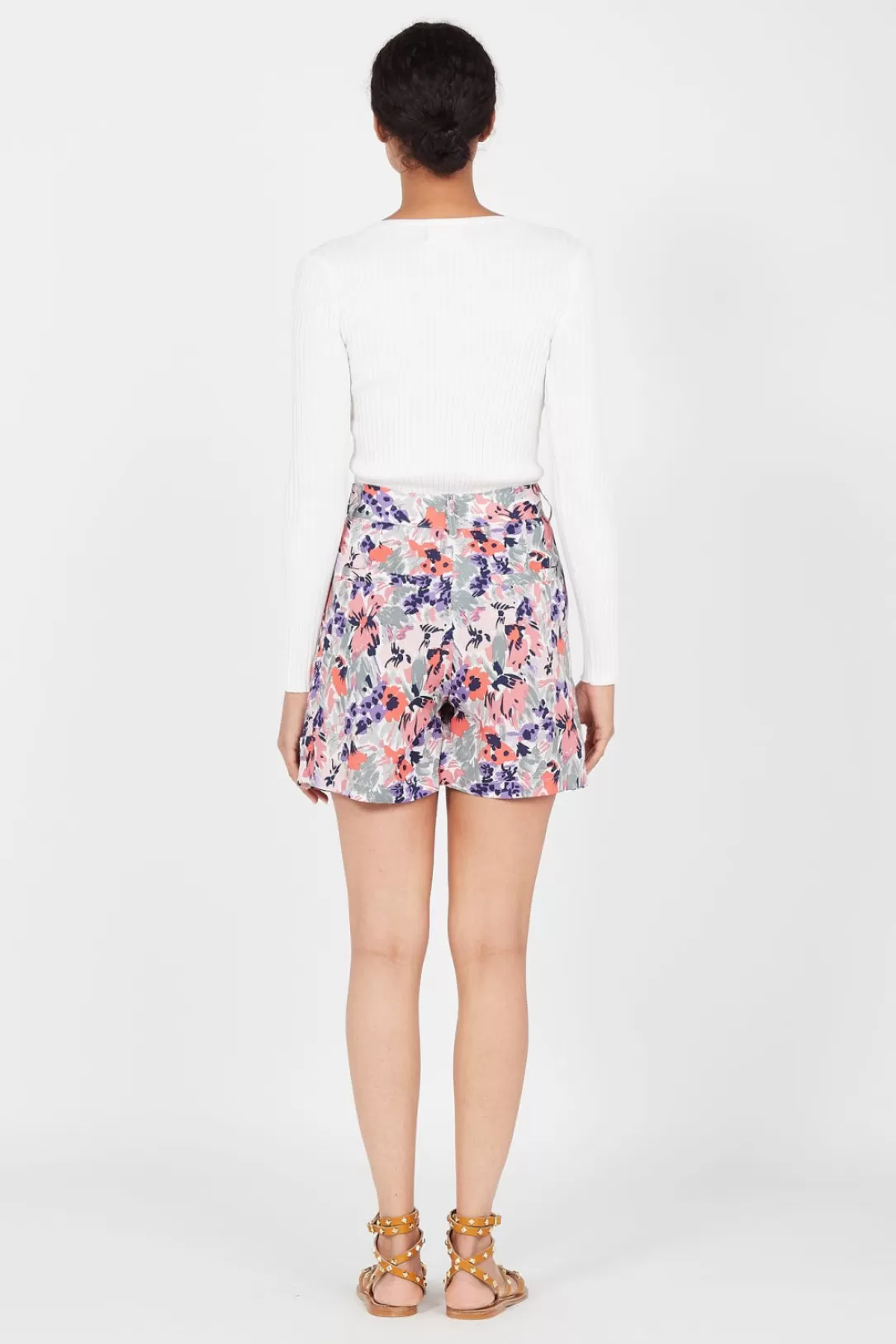 Women The Korner Floral Shorts |