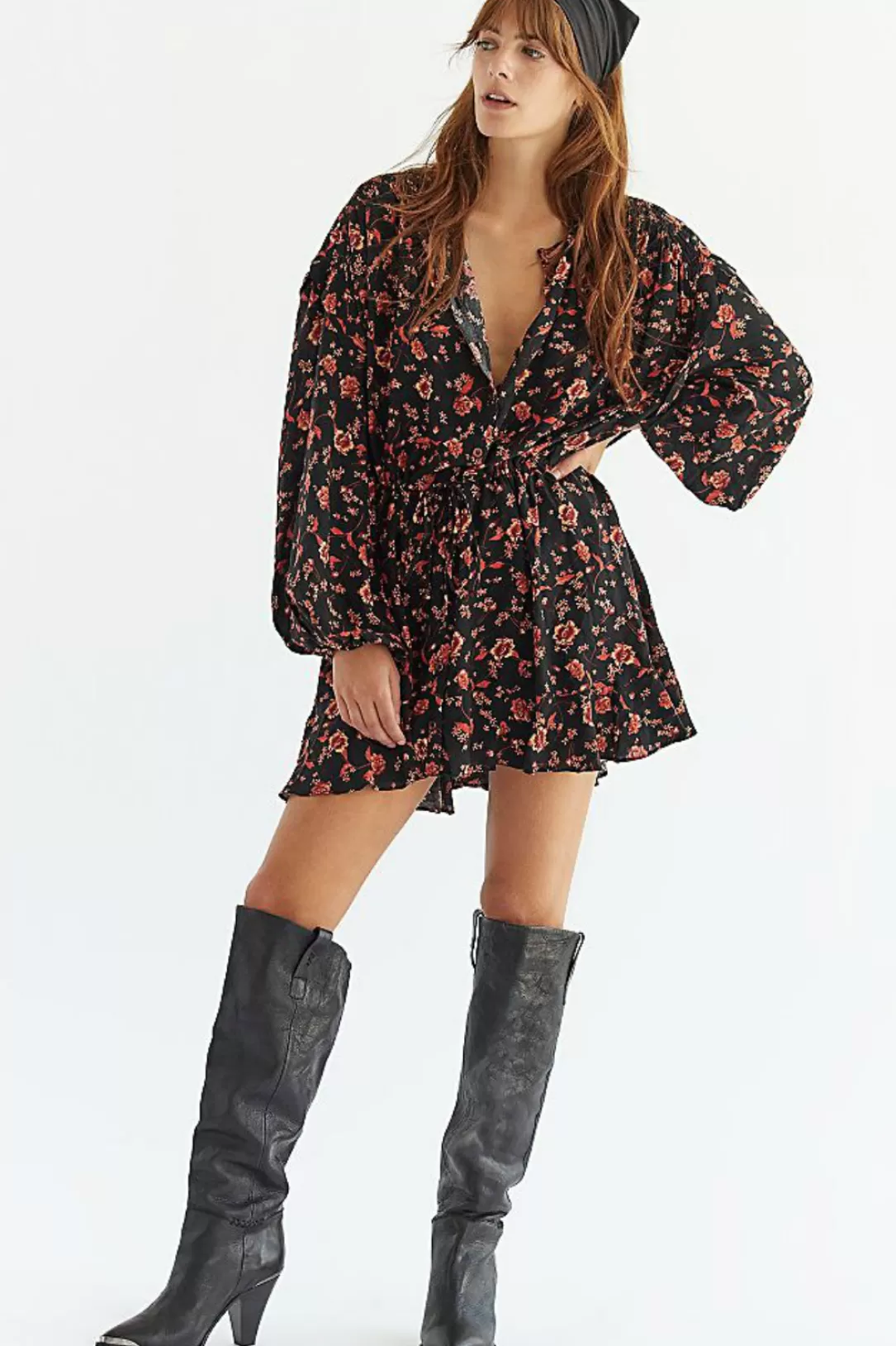 Women Free People Flower Fields Mini Dress |