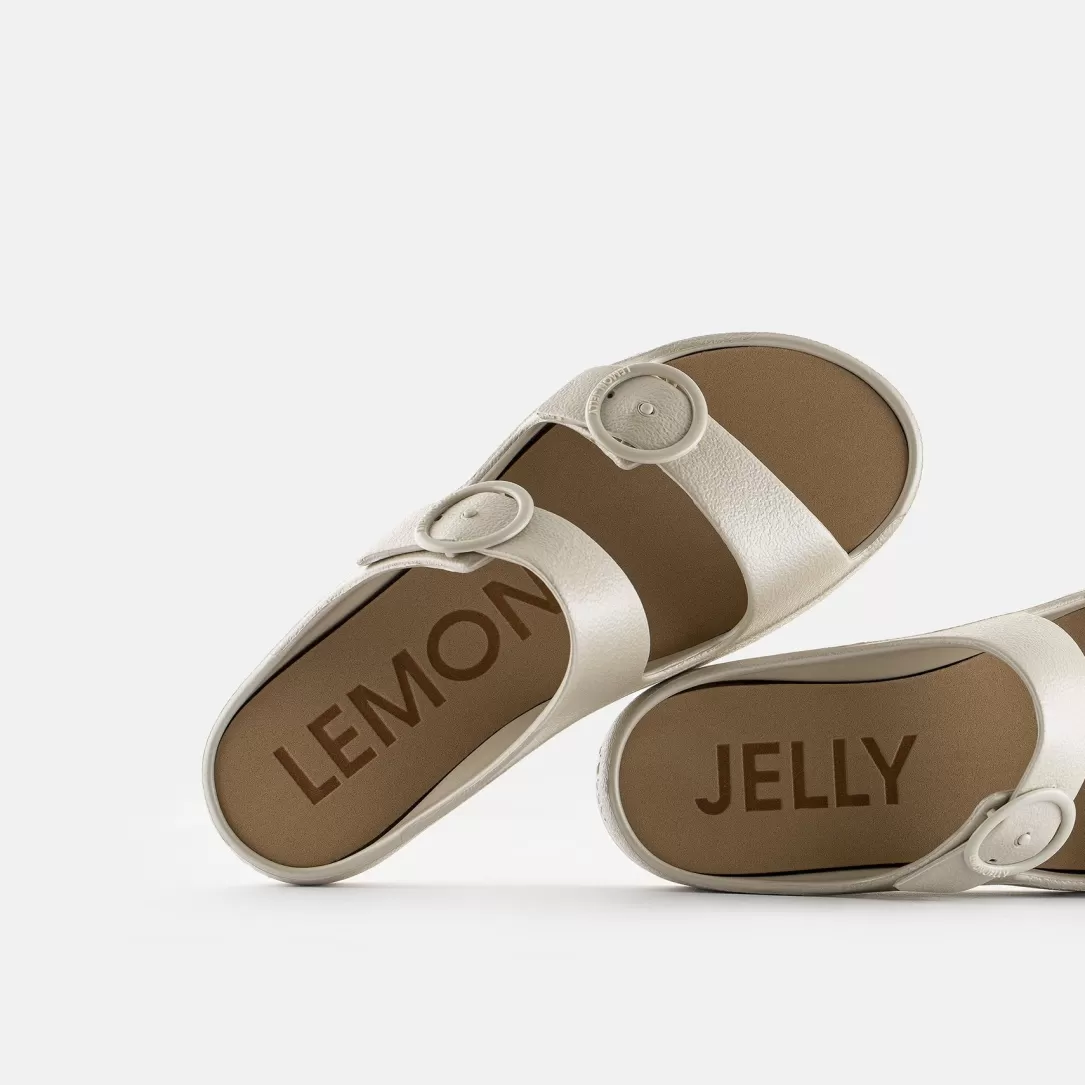 Women Lemon Jelly Gaia Sandals-Warm Grey |