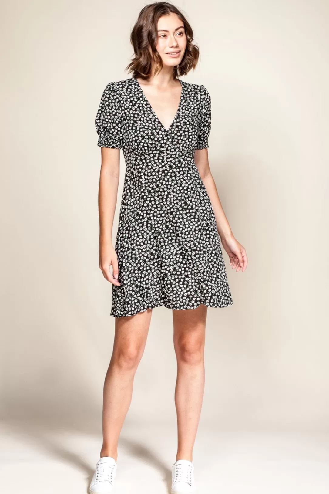 Women Pink Martini Georgia Dress- Black |