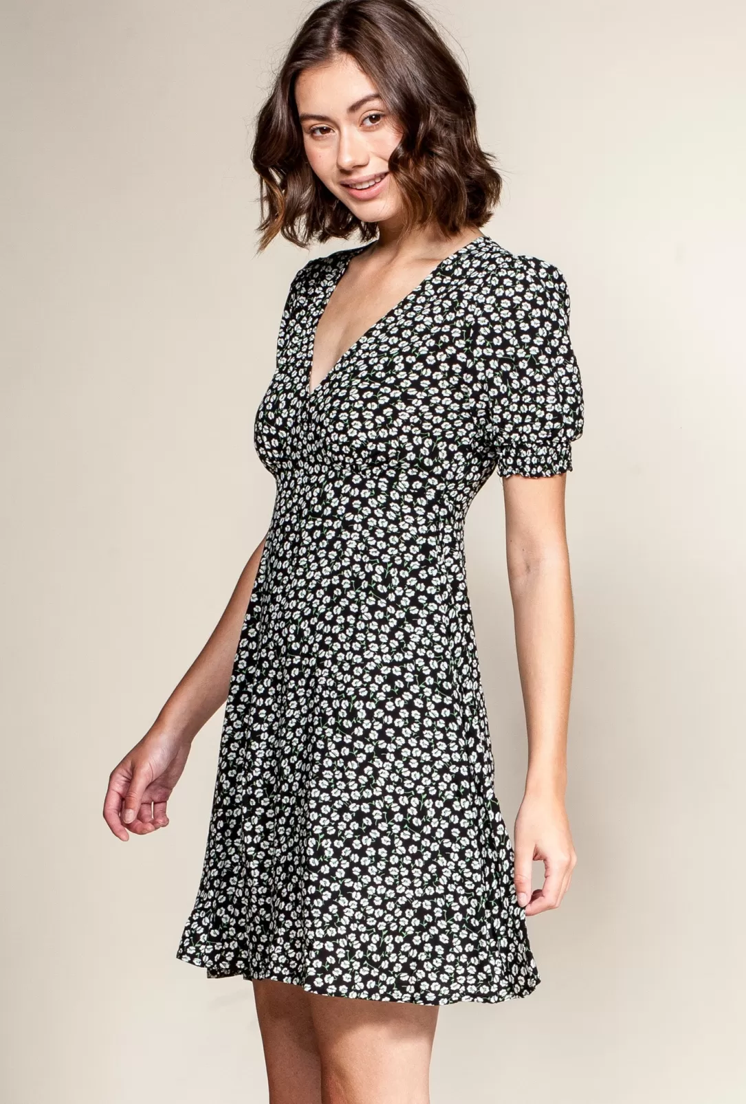 Women Pink Martini Georgia Dress- Black |