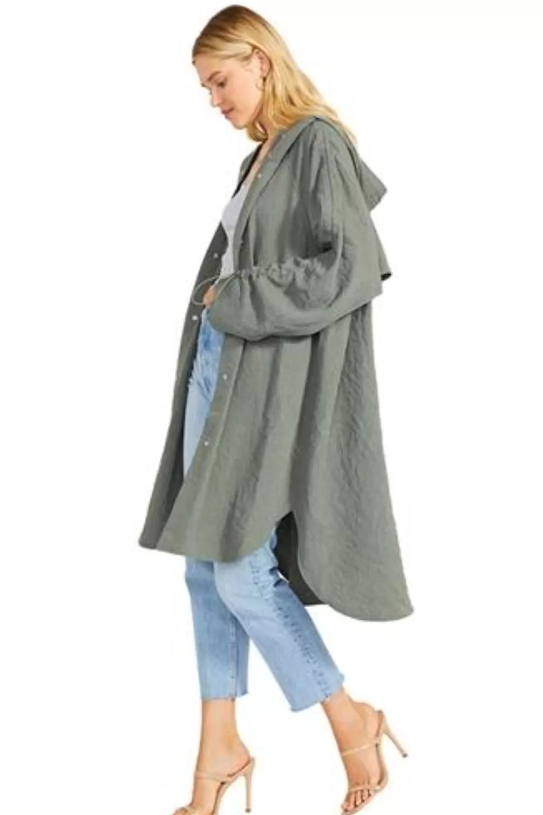 Women BB Dakota Going Somewhere Coat-Surplus Green |