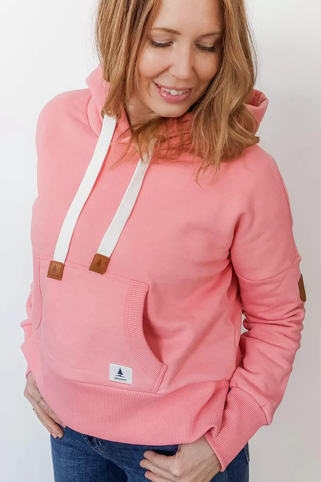 Women Wanakome Hydra Cropped Hoodie-Juice |