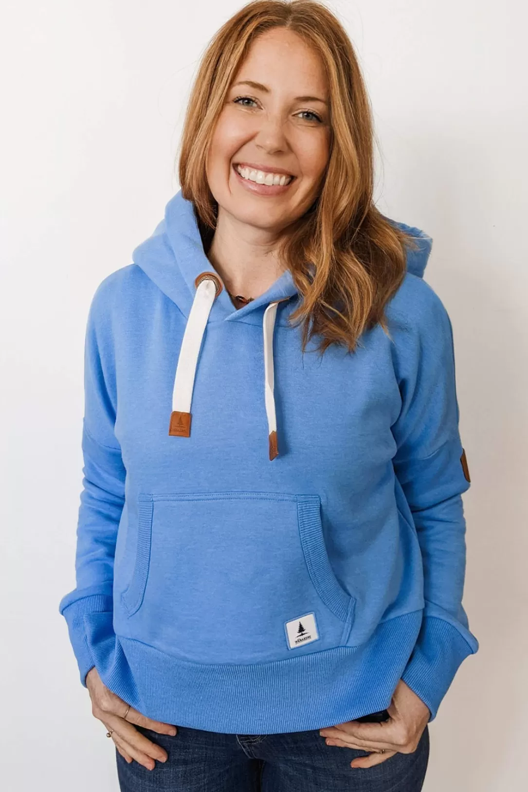 Women Wanakome Hydra Cropped Hoodie-Regatta |