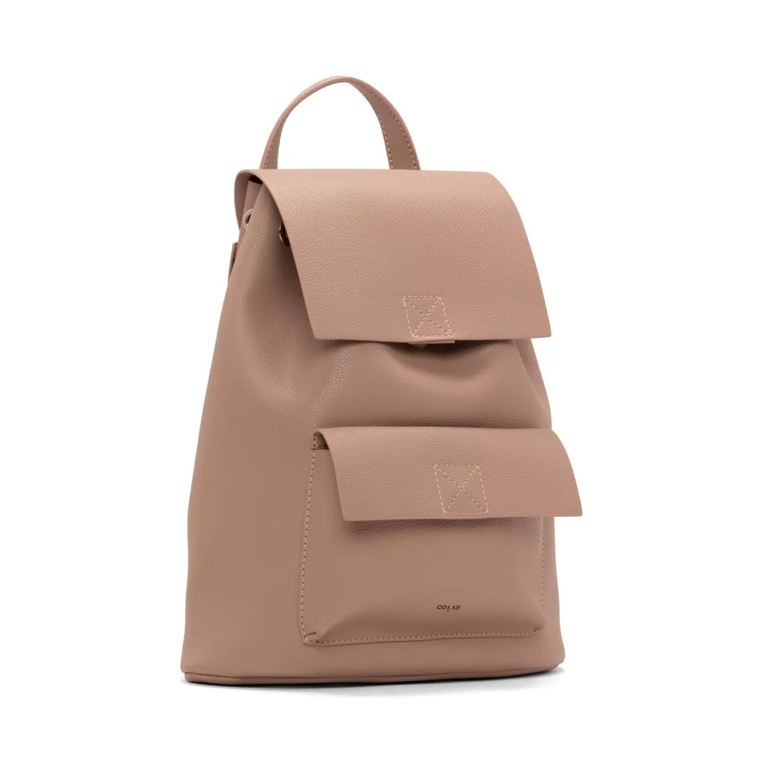 Women Colab Jackie Backpack-Dusty Pink |