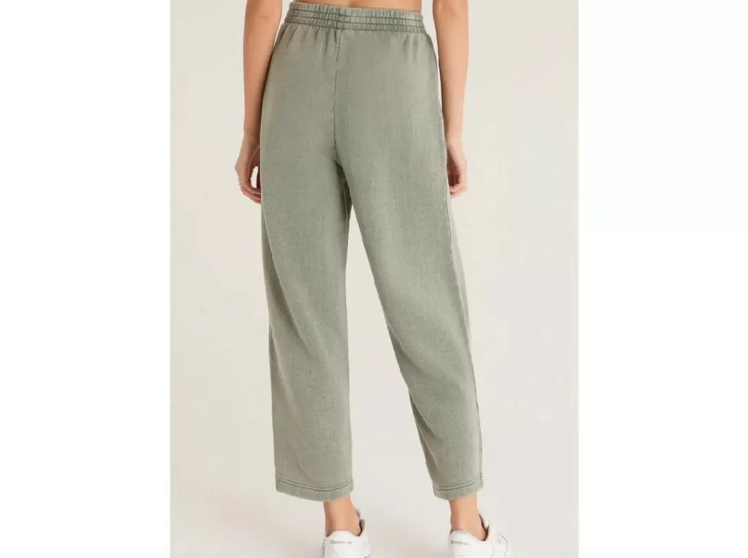 Women Z Supply Jade Knit Pants-Forest |