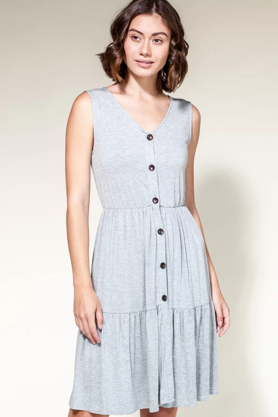 Women Pink Martini Kyla Dress-Grey |