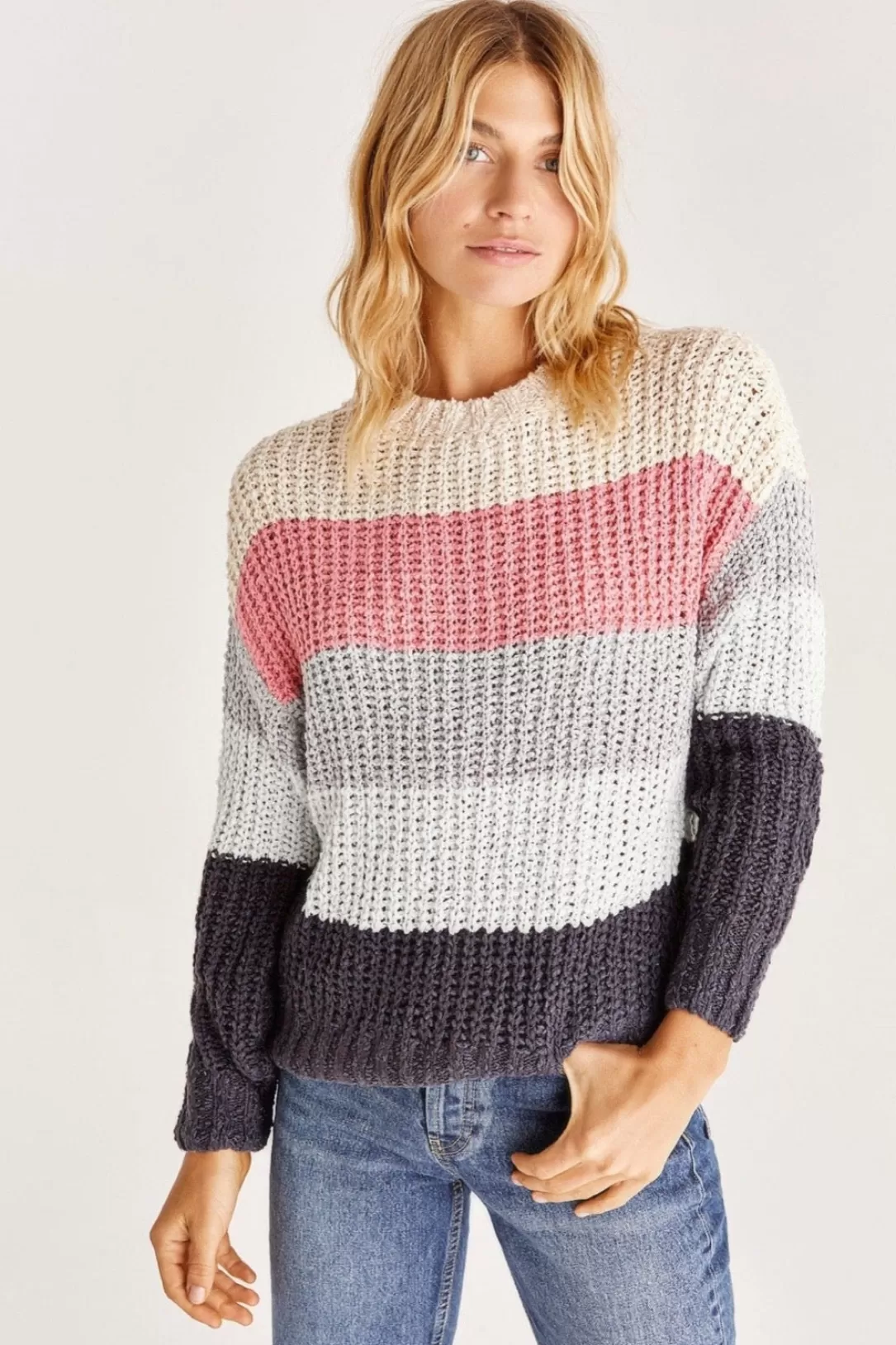 Women Z Supply Marlowe Stripe Sweater |