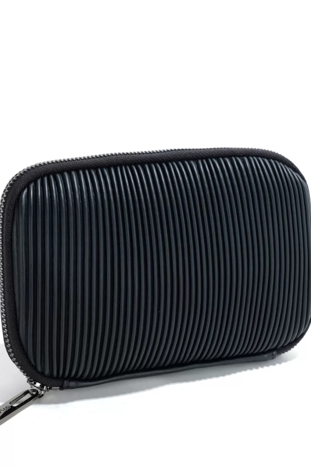 Women Colab Mille Feuille Ani Wallet-Black |