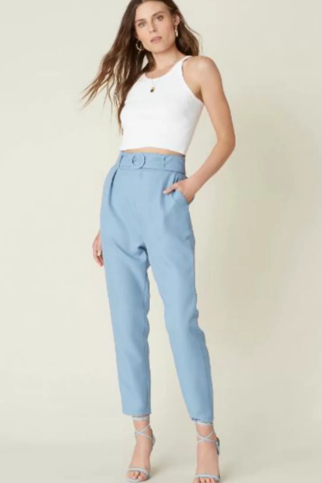 Women BB Dakota Nice Hustle Belted Pant |