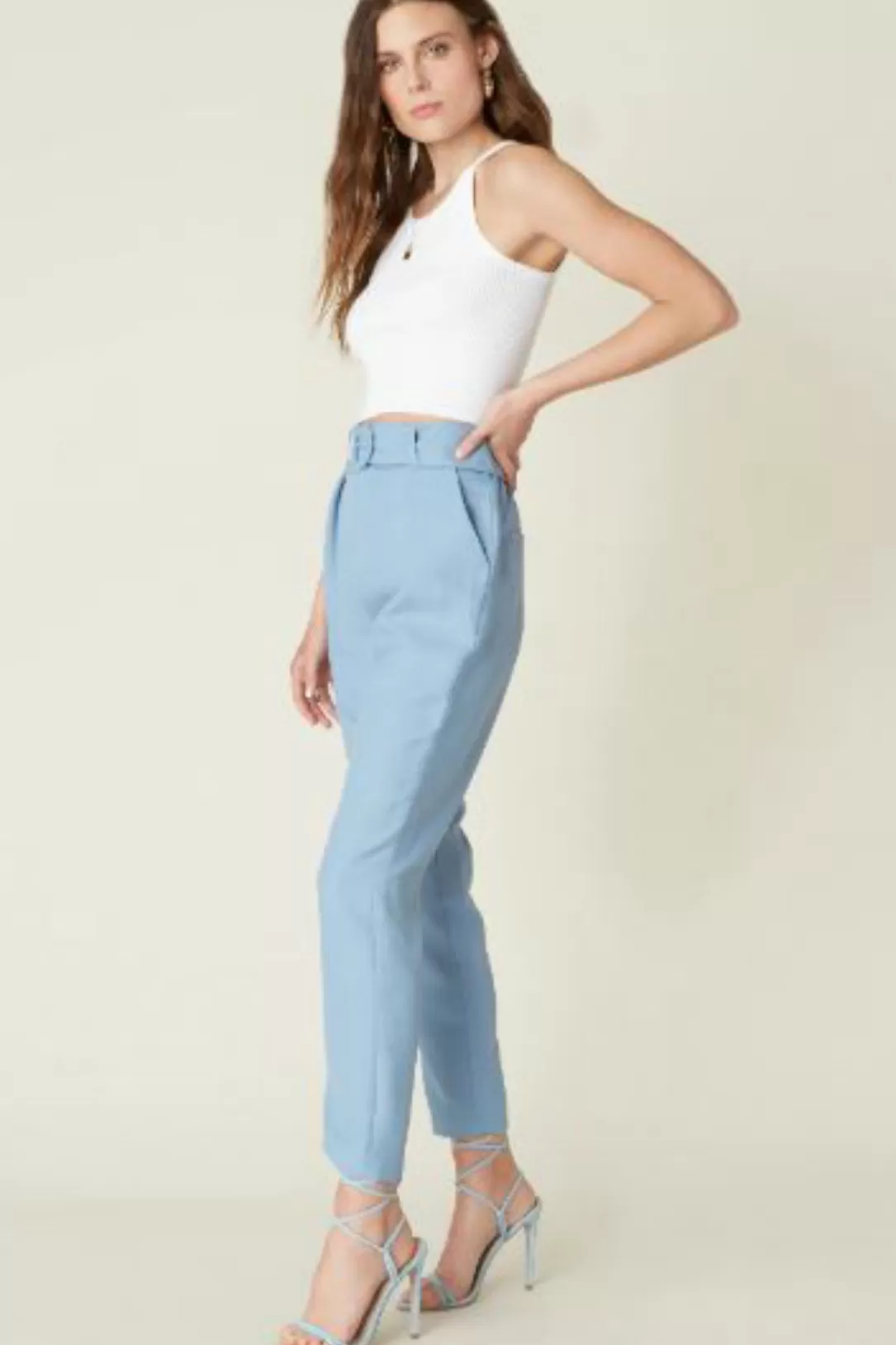 Women BB Dakota Nice Hustle Belted Pant |