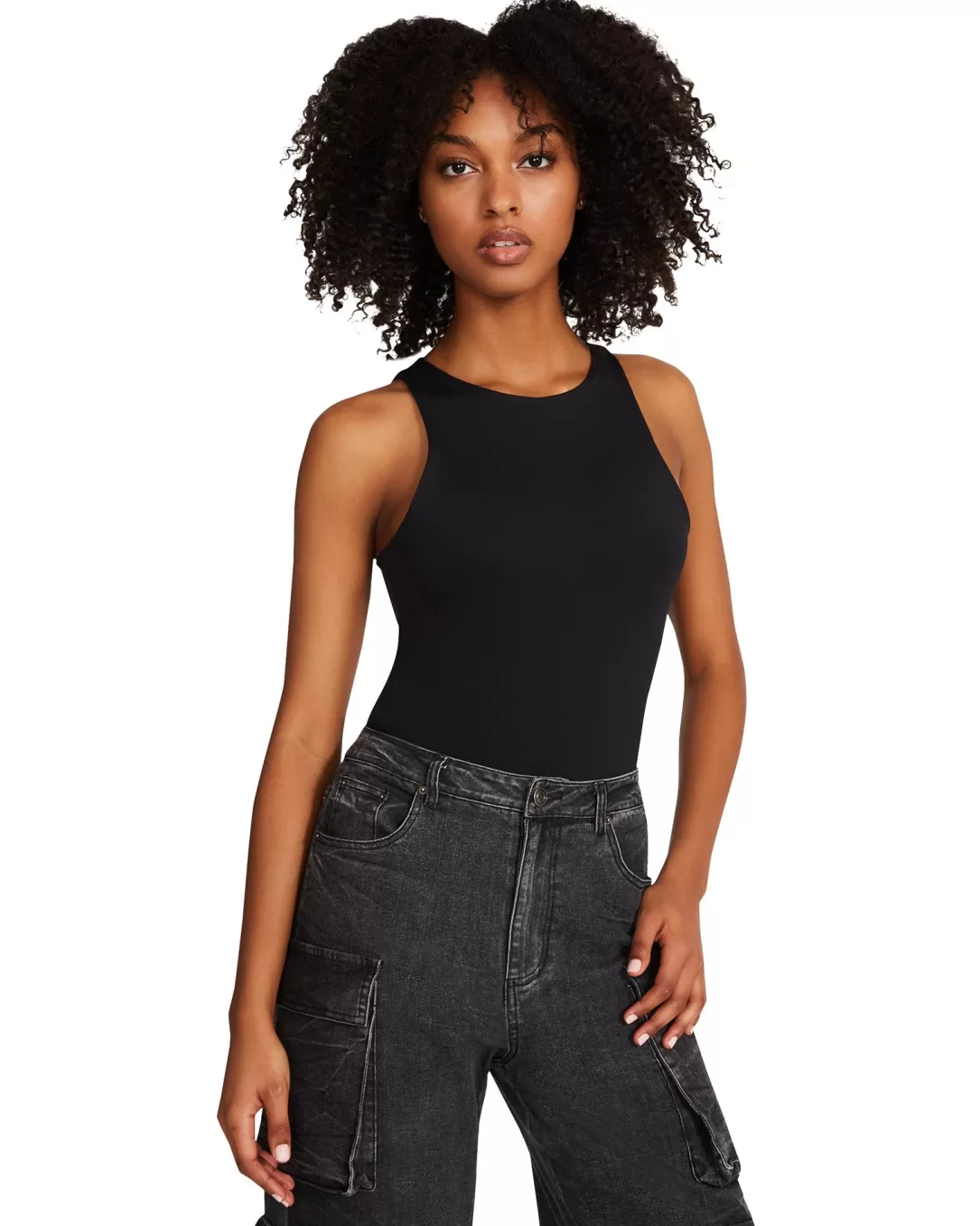 Women BB Dakota by Steve Madden Nico Bodysuit-Black |