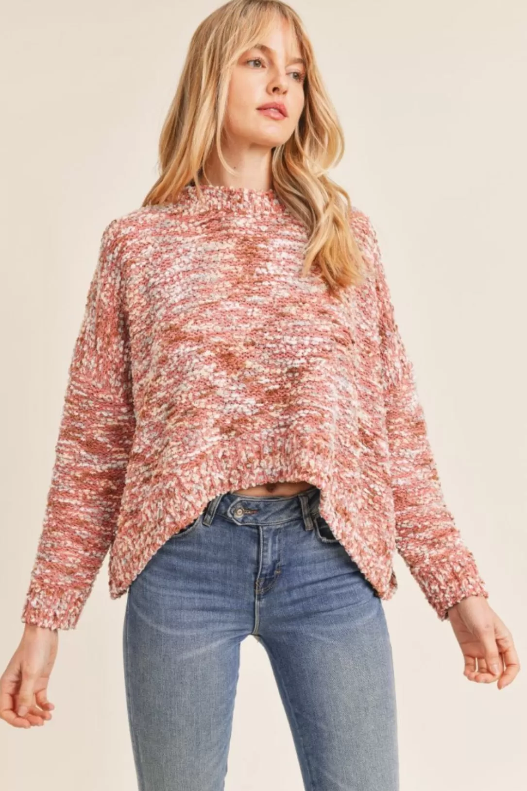 Women SADIE Note To Self Sweater-Multi | & Sage-New