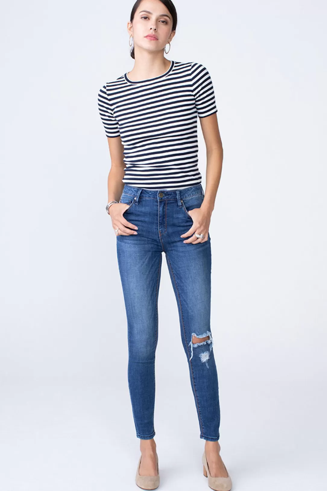 Women Unpublished Olivia High Rise Skinny-Shameless