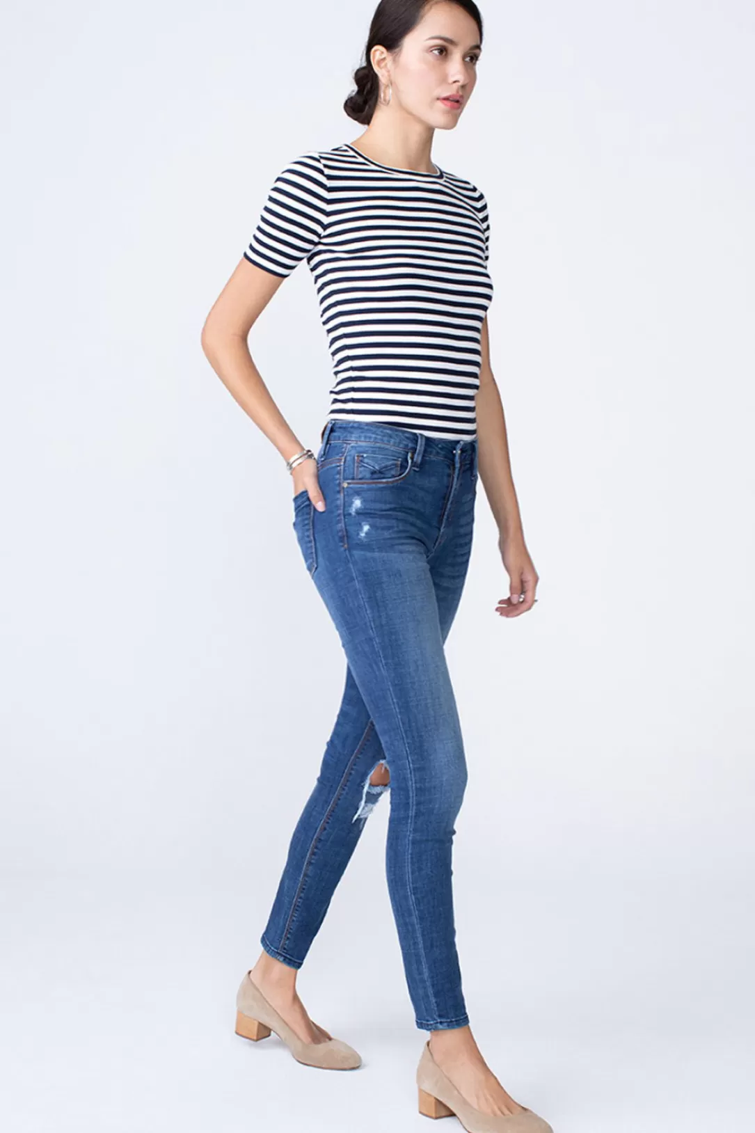 Women Unpublished Olivia High Rise Skinny-Shameless