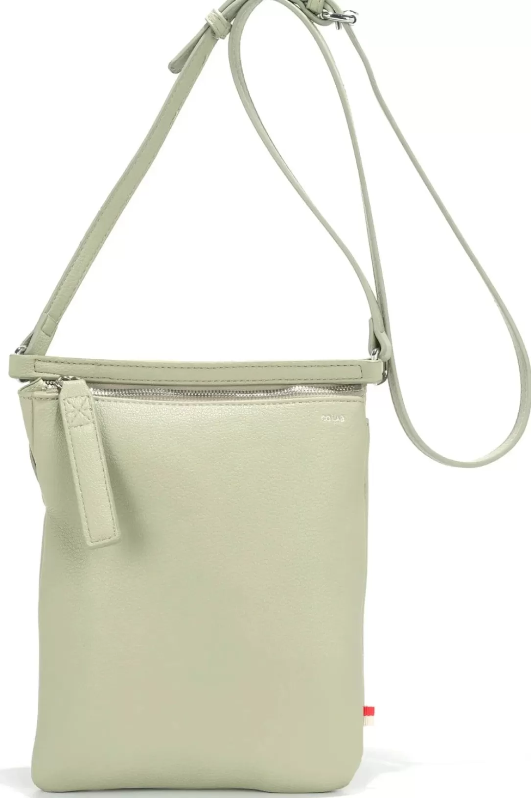 Women Colab Omg(Adzilla) Grayson Flat Crossbody-Aloe |