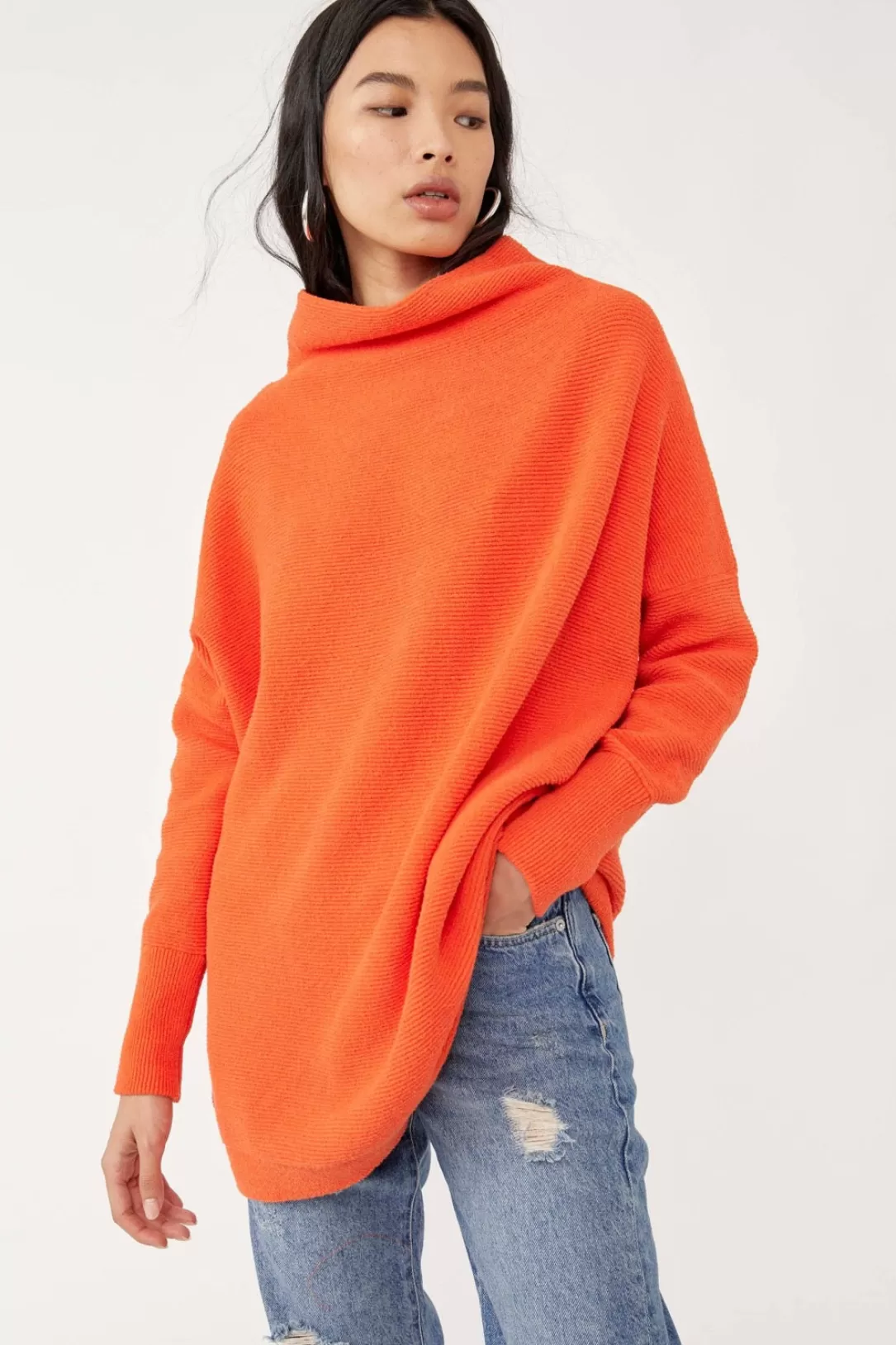 Women Free People Ottoman Slouchy Tunic-Audacious |