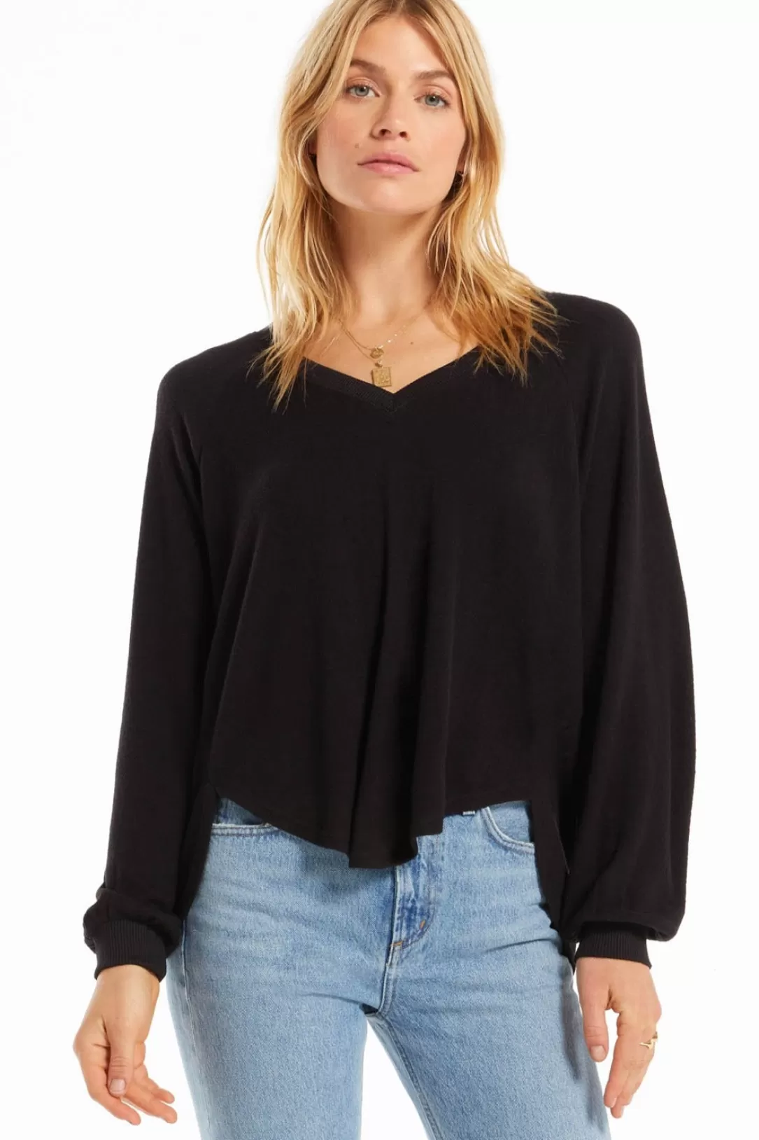 Women Z Supply Plira V-Neck Pullover |