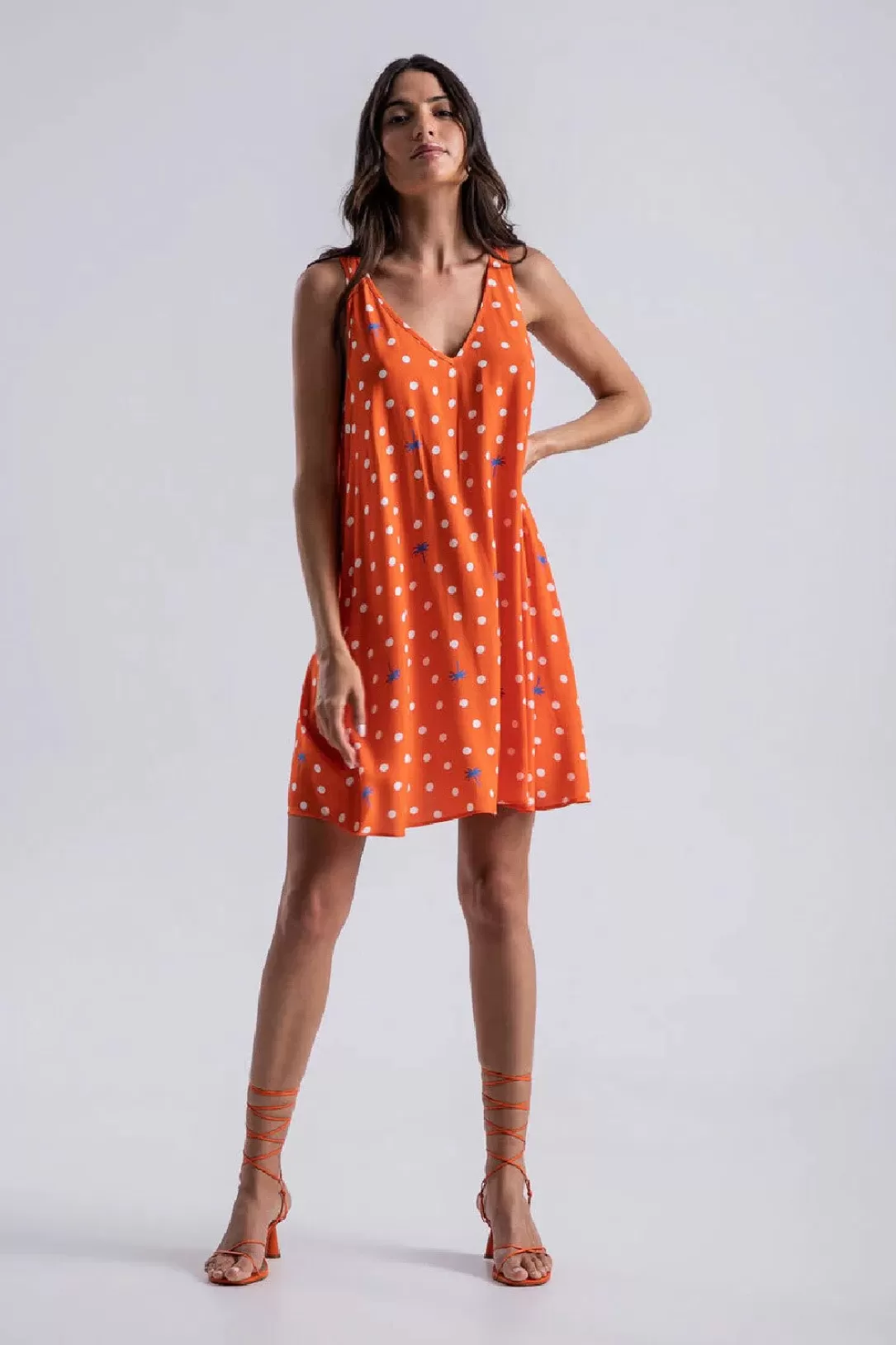 Women Lez a Lez Polka Dot Dress |