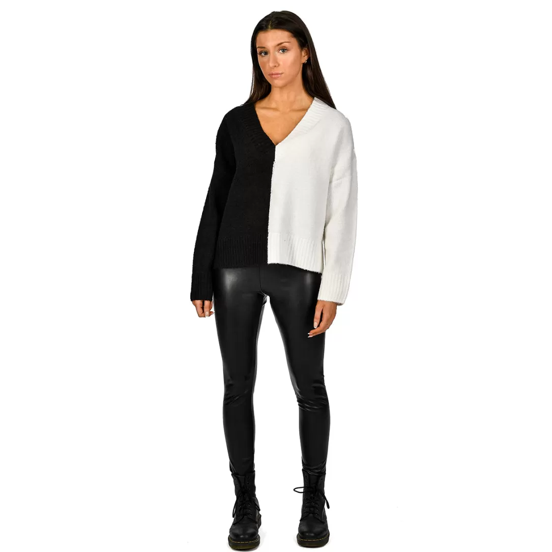 Women RD Style Roxy Mossy Color Block V-Neck |