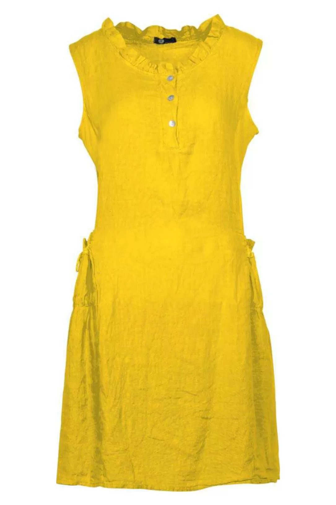 Women M Italy Sleeveless Linen Dress |