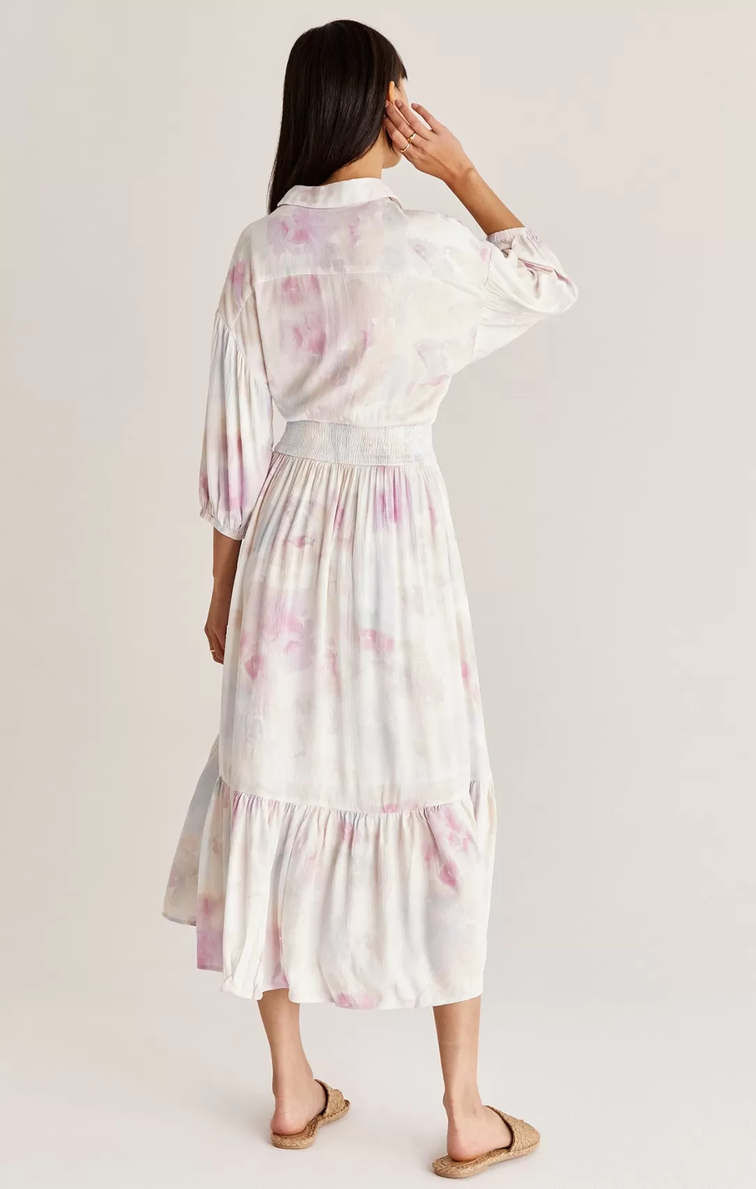 Women Z Supply Tanya Watercolor Maxi Dress |