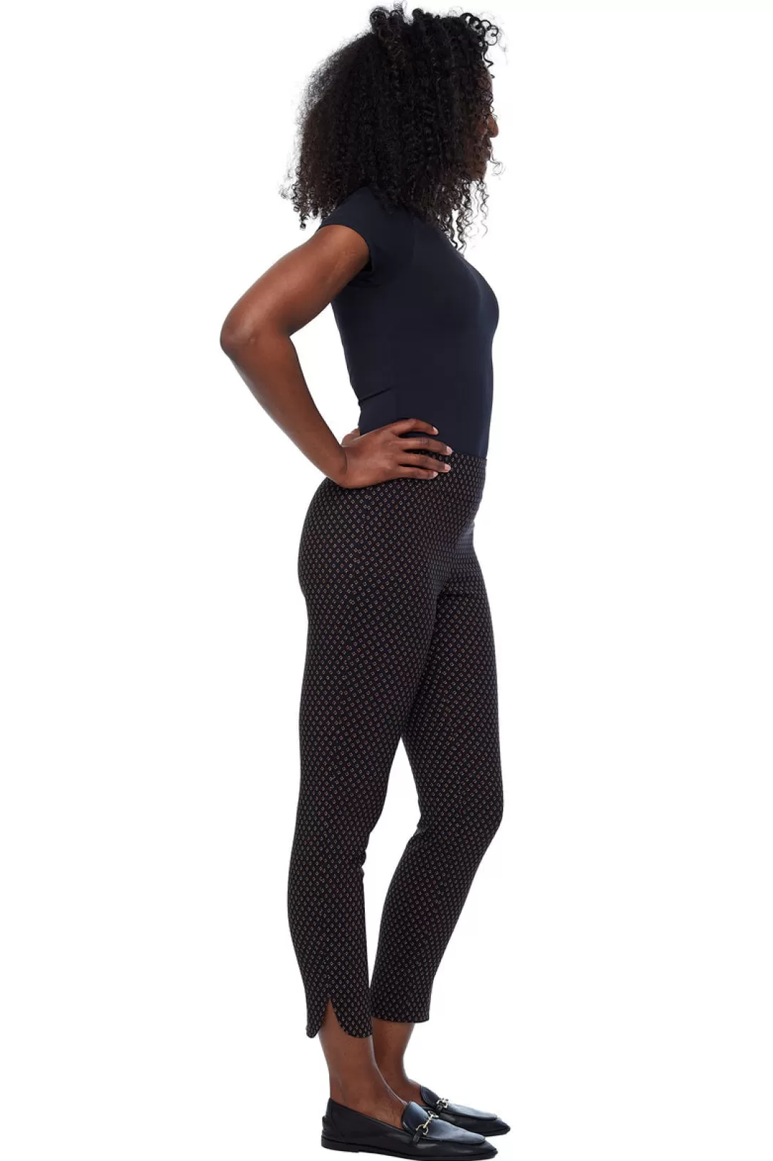 Women Up! Techno Slim Ankle Pants-Diamante | Up Pant!