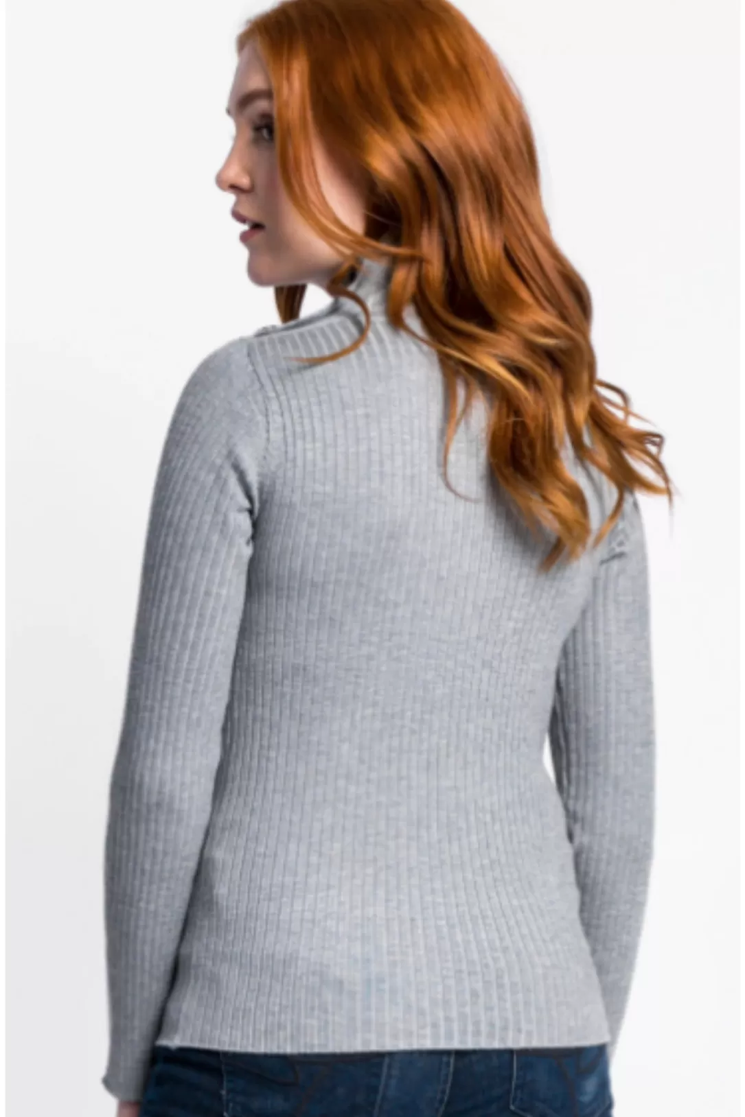 Women Pink Martini The Elise Sweater-Grey |