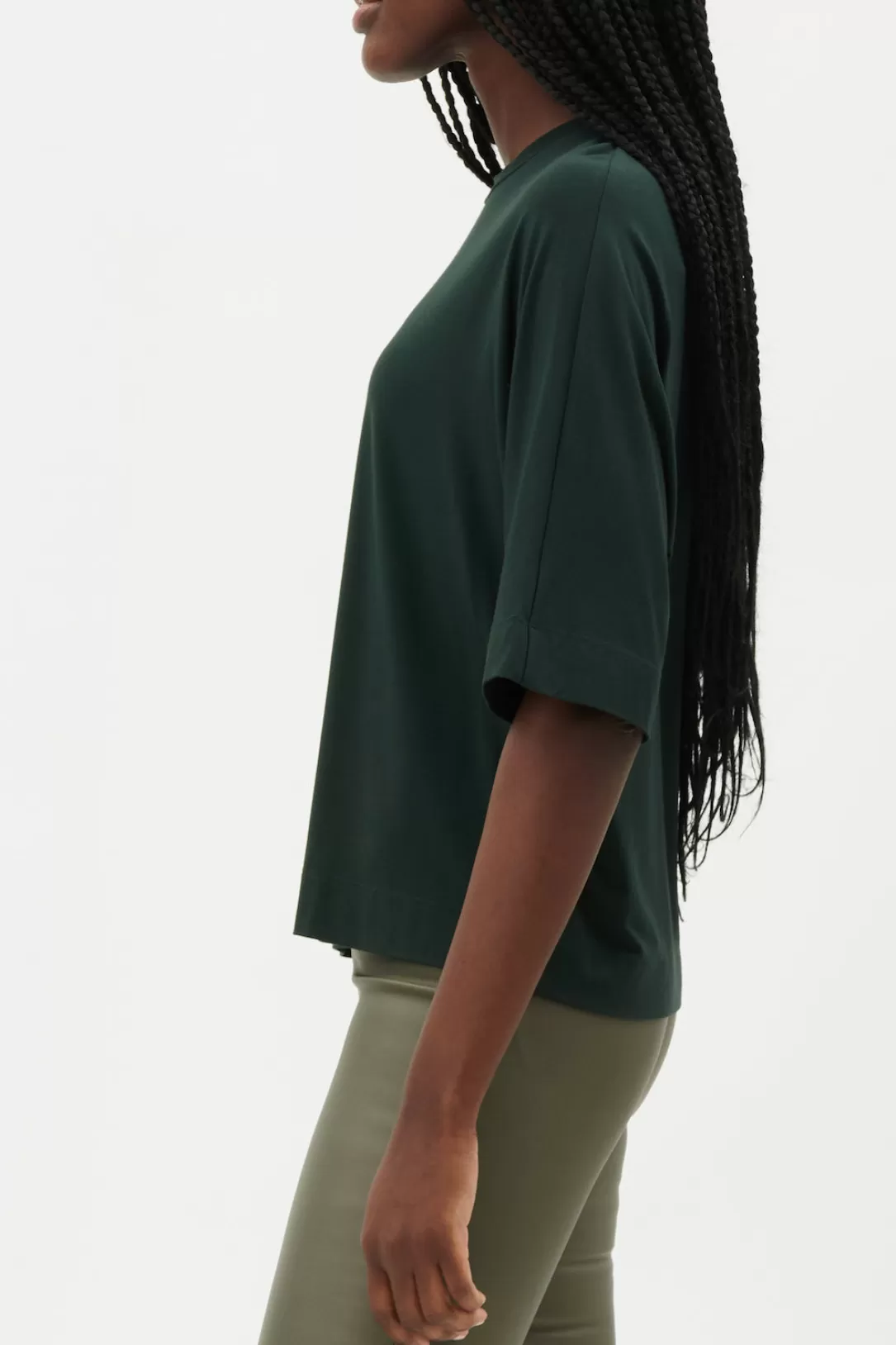 Women I Love Tyler Madison The Vince Top-British Green | Iltm