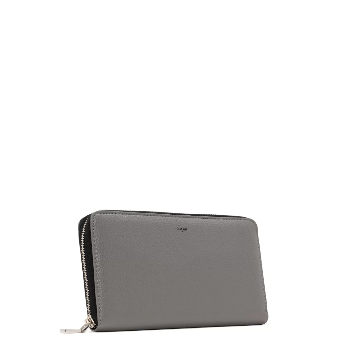 Women Colab Trish Large Wallet-Steel |