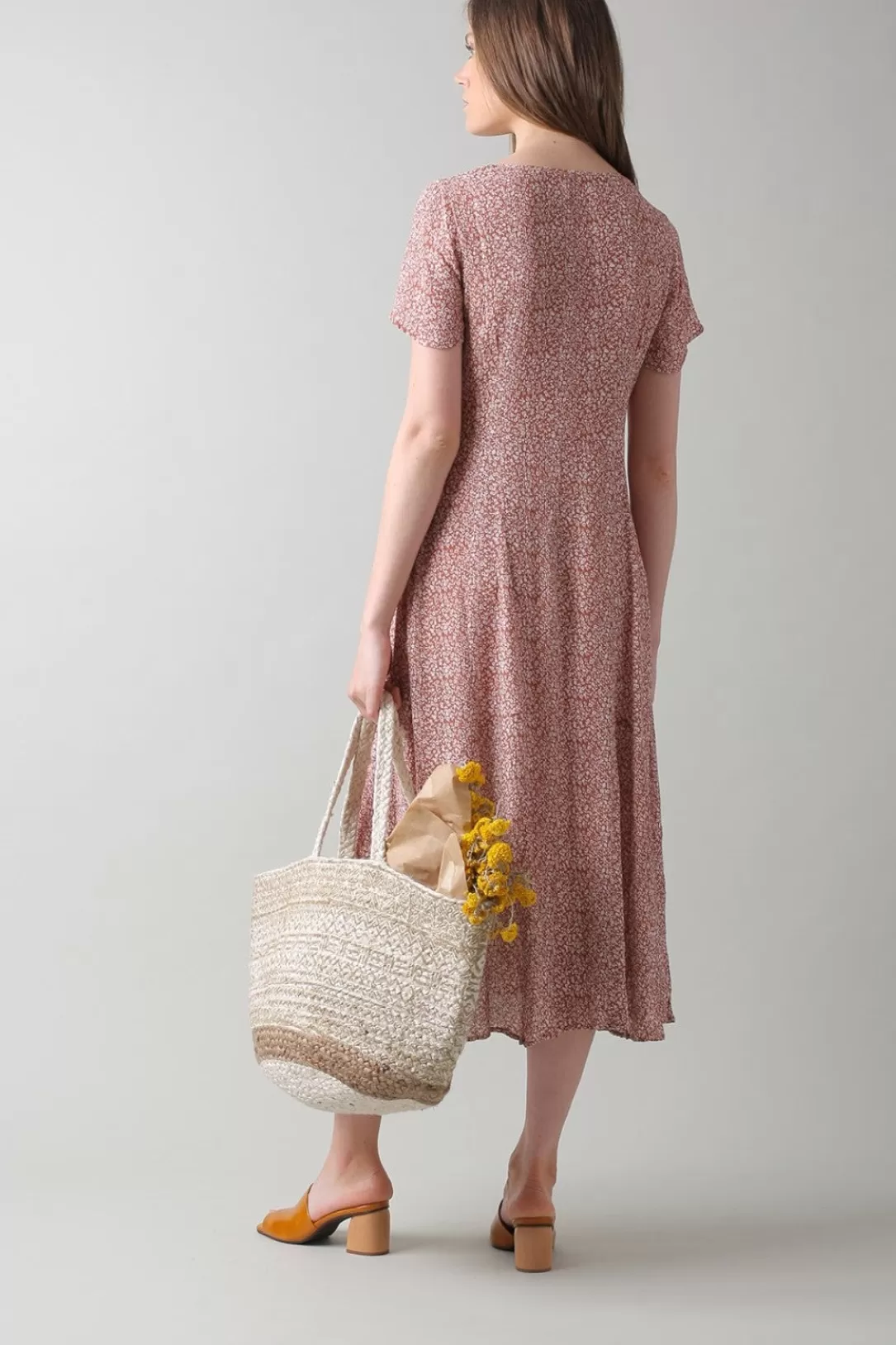 Women Indi & Cold Vestido Daisy Dress In Terra Cotta |