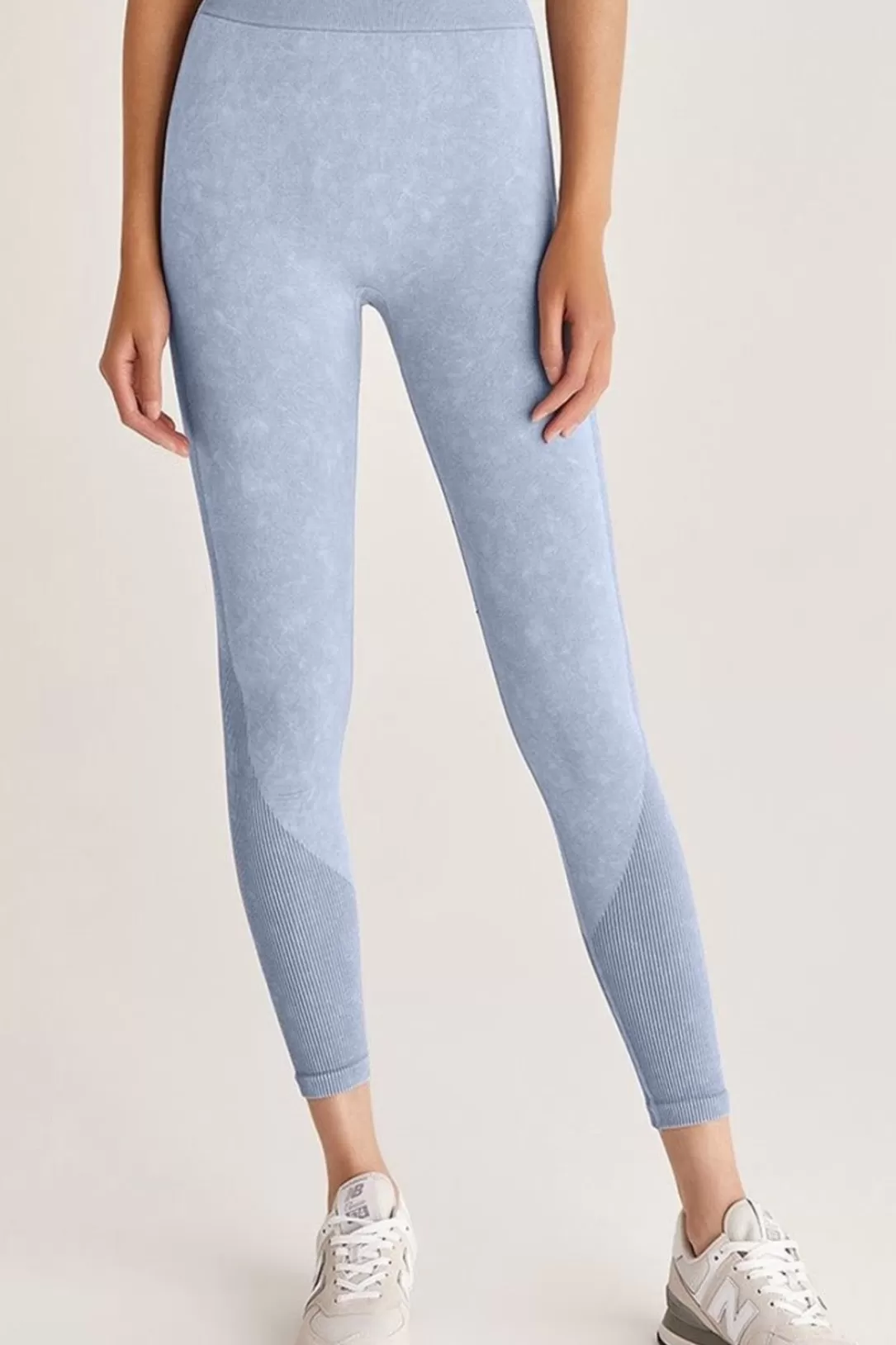 Women Z Supply Walk It Out Seamless Legging-Ocean |